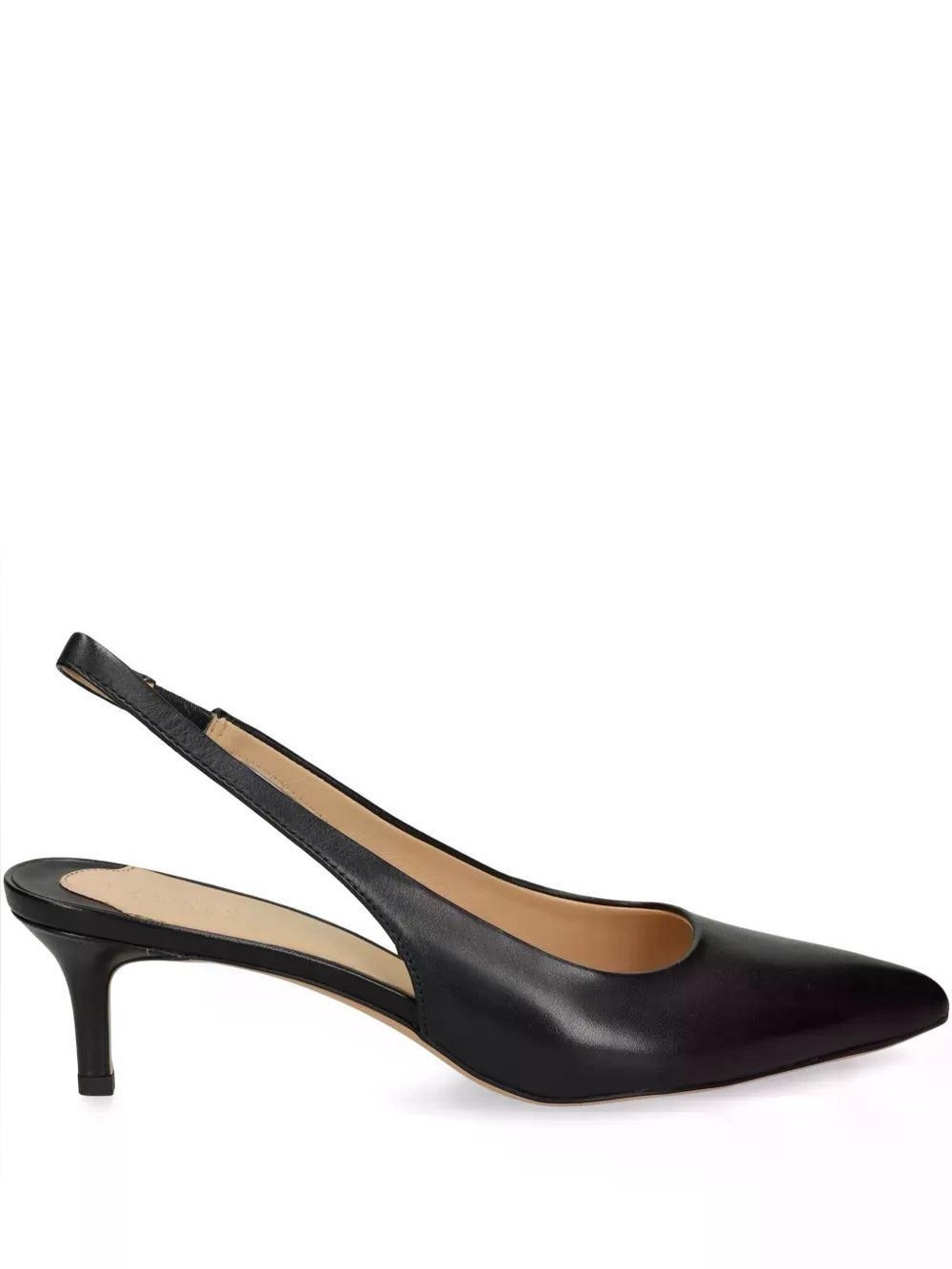 RALPH LAUREN
50mm Leather Slingback Pumps